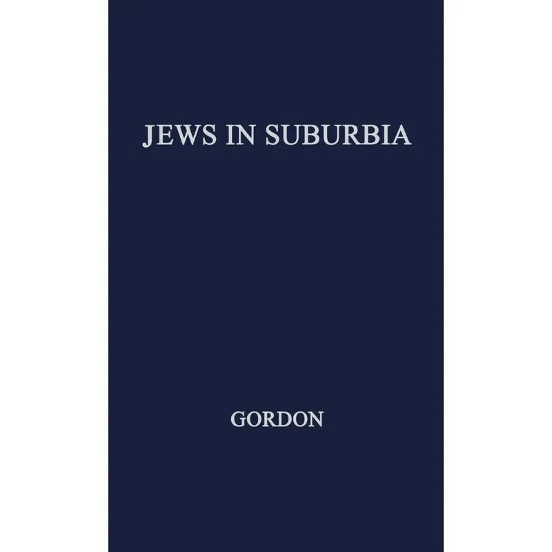Jews in Suburbia