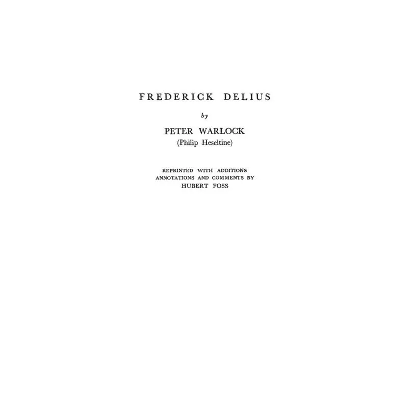 Frederick Delius