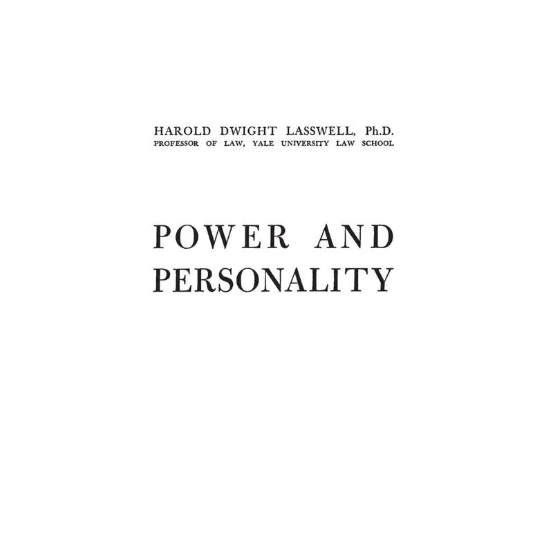 Power and Personality