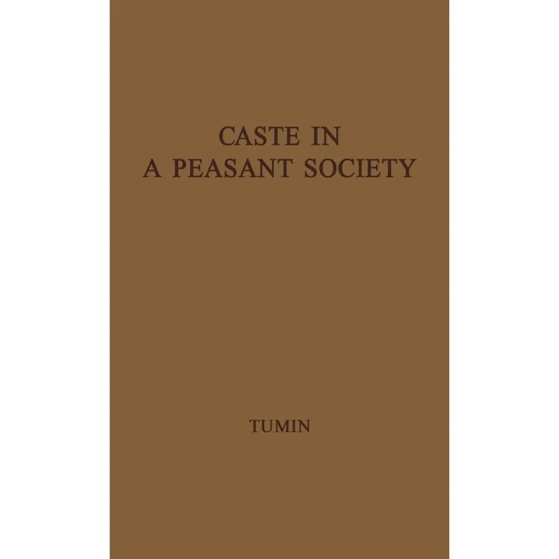 Caste in a Peasant Society