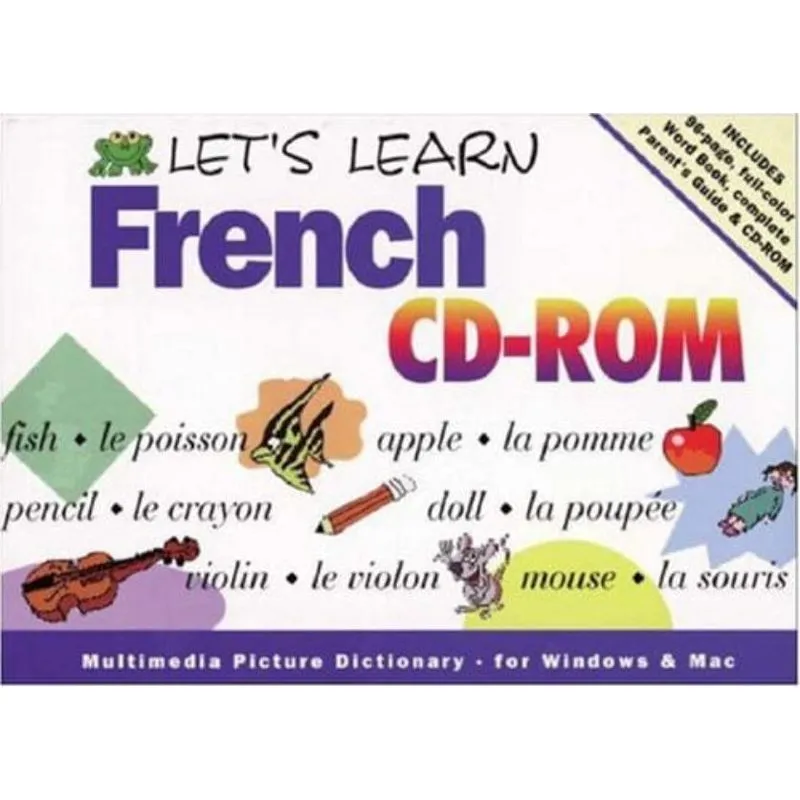 LET'S LEARN FRENCH CD-ROM