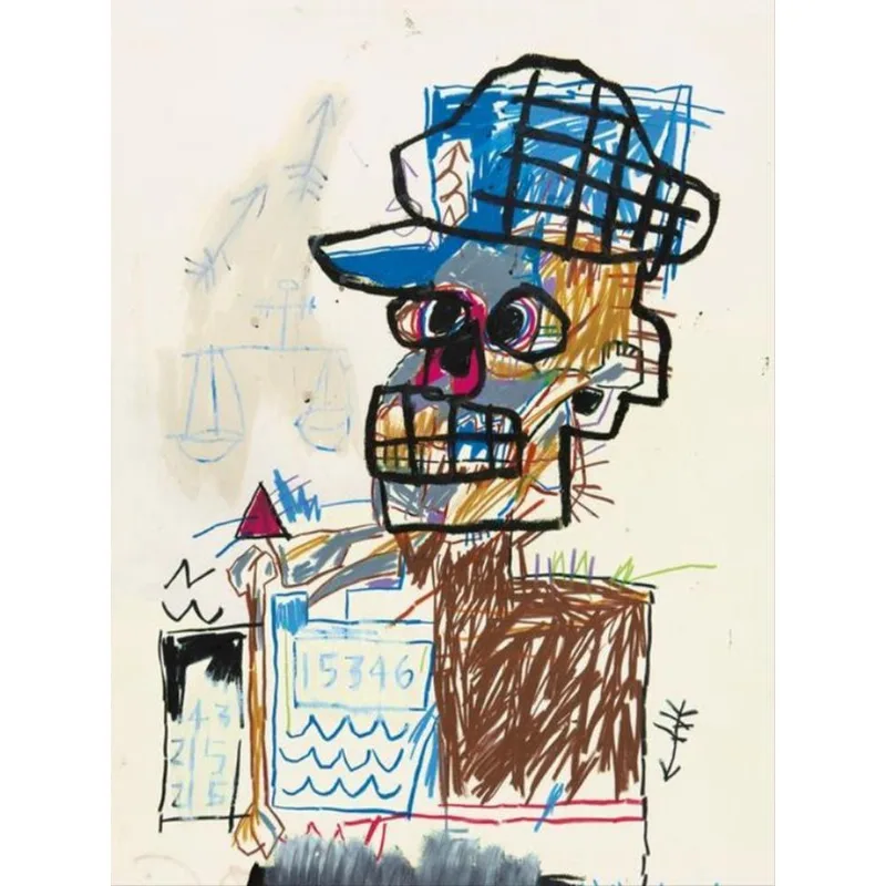 JEAN-MICHEL BASQUIAT DRAWING