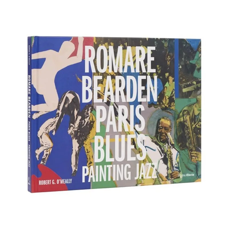 ROMARE BEARDEN - PARIS BLUES - PAINTING JAZZ