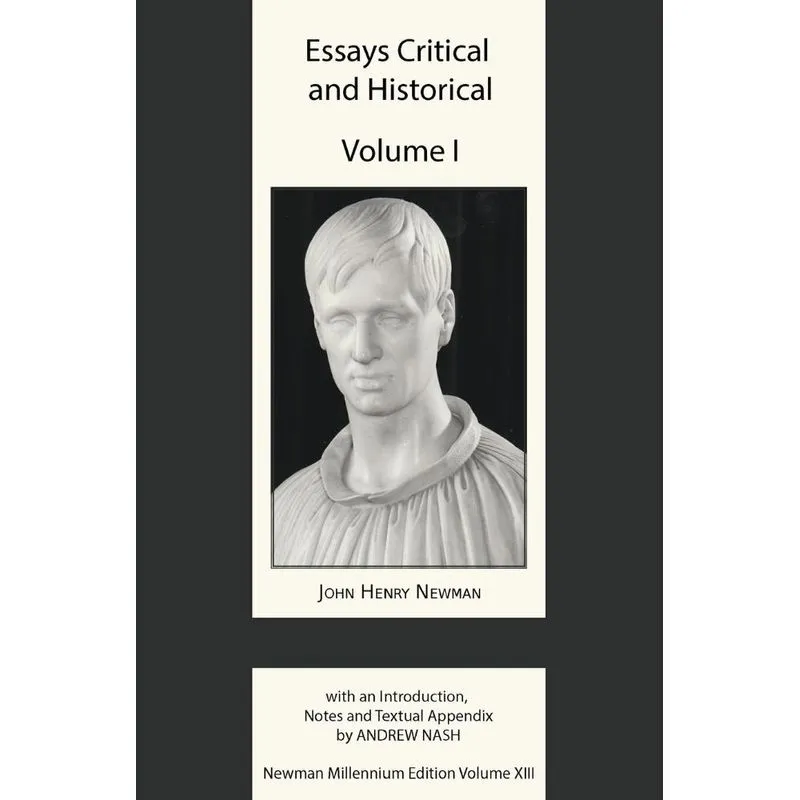 Essays Critical and Historical I