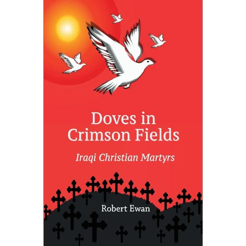 Doves in Crimson Fields