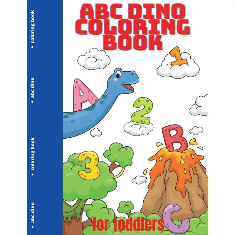 ABC Dino Coloring Book