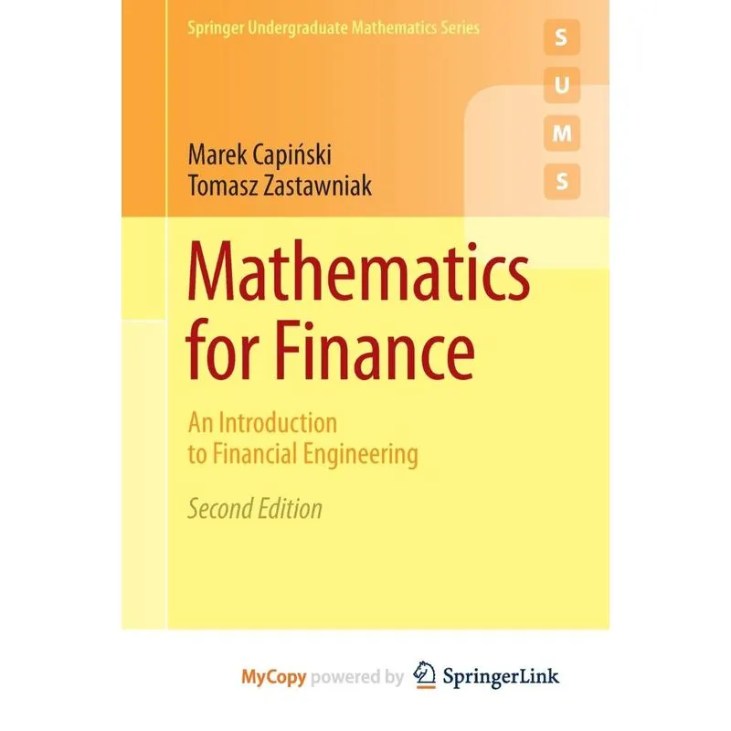 Mathematics For Finance