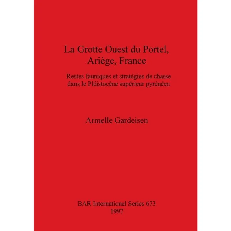 La Grotte Ouest du Portel, Ariège, France