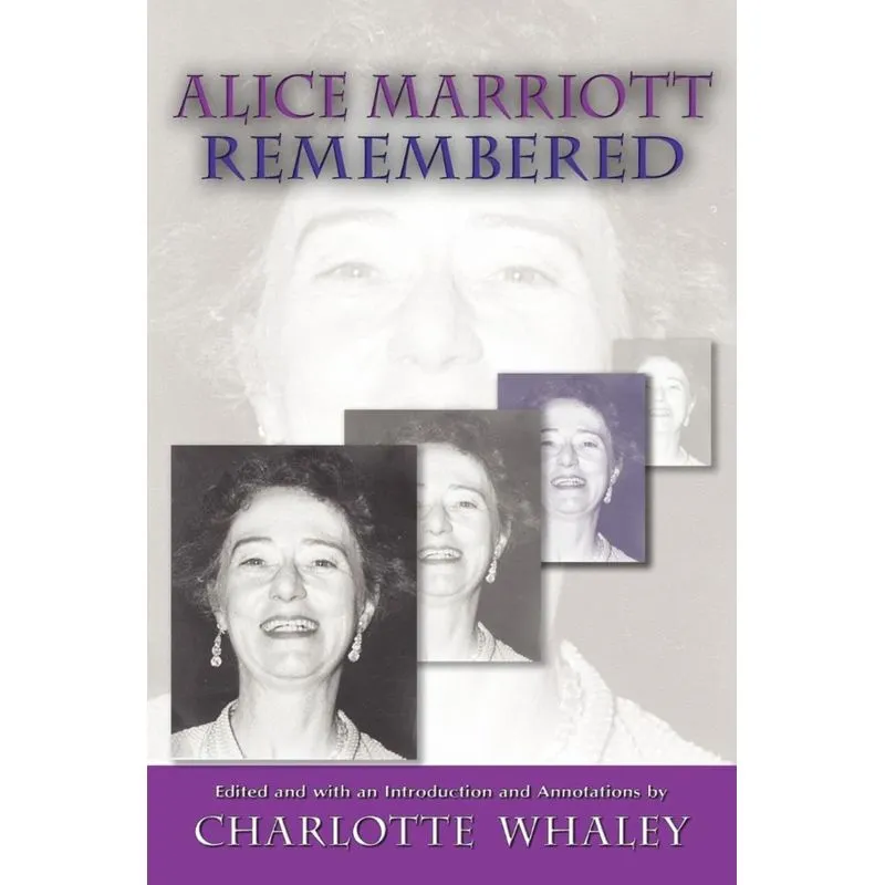 Alice Marriott Remembered
