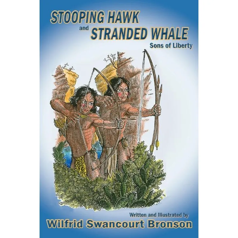 Stooping Hawk and Stranded Whale