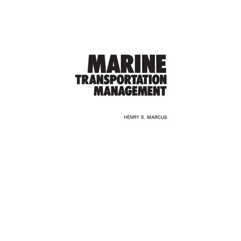 Marine Transportation Management