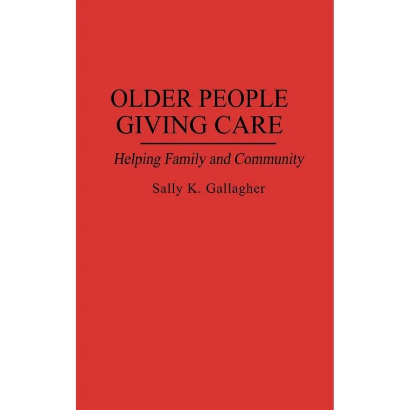 Older People Giving Care