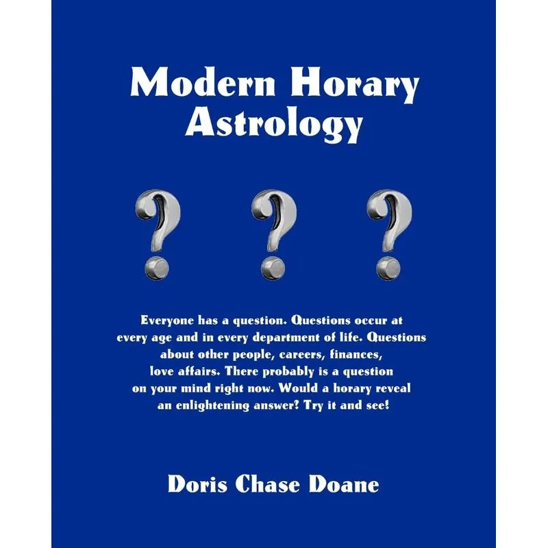Modern Horary Astrology