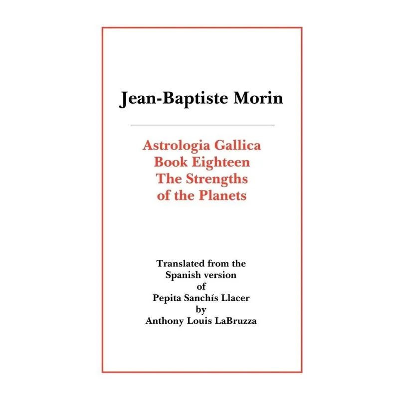 Astrologia Gallica Book Eighteen