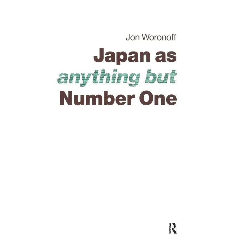 Japan As (anything But) Number One