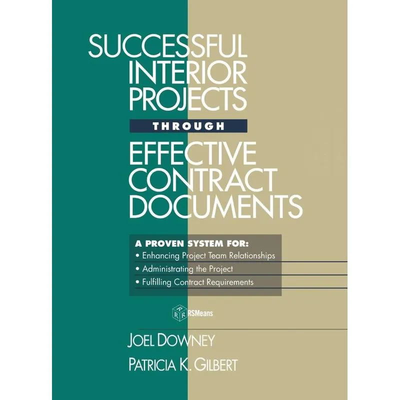 Livro Successful Interior Projects Through Effective Contract Documents