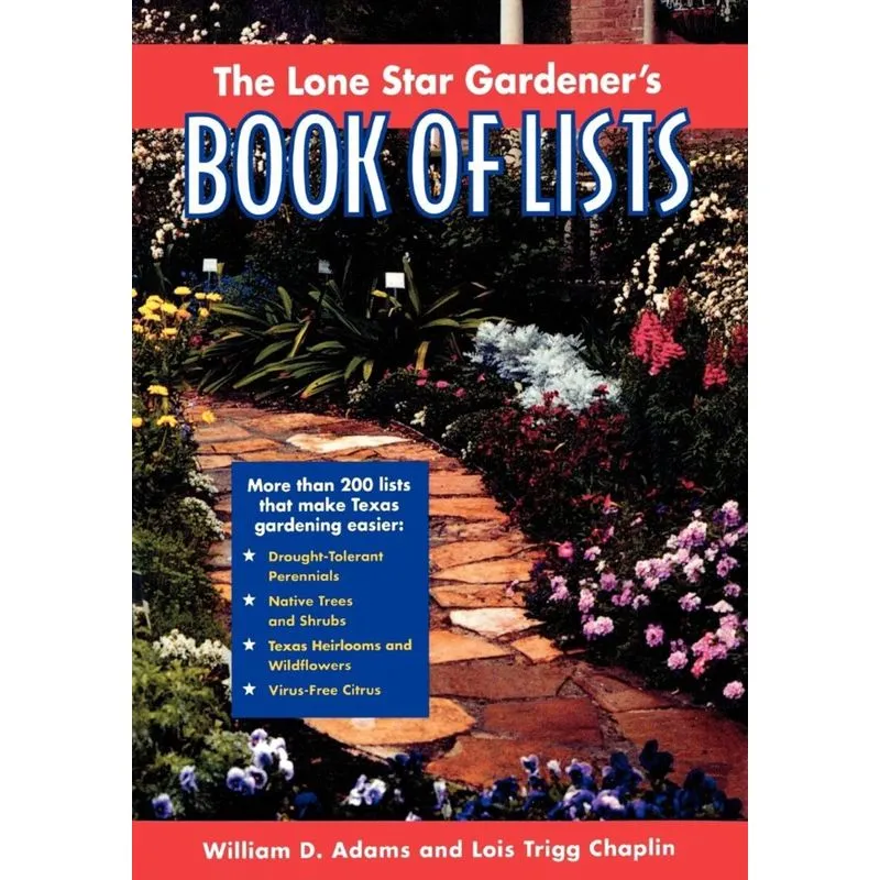 Lone Star Gardeners Book of Lists