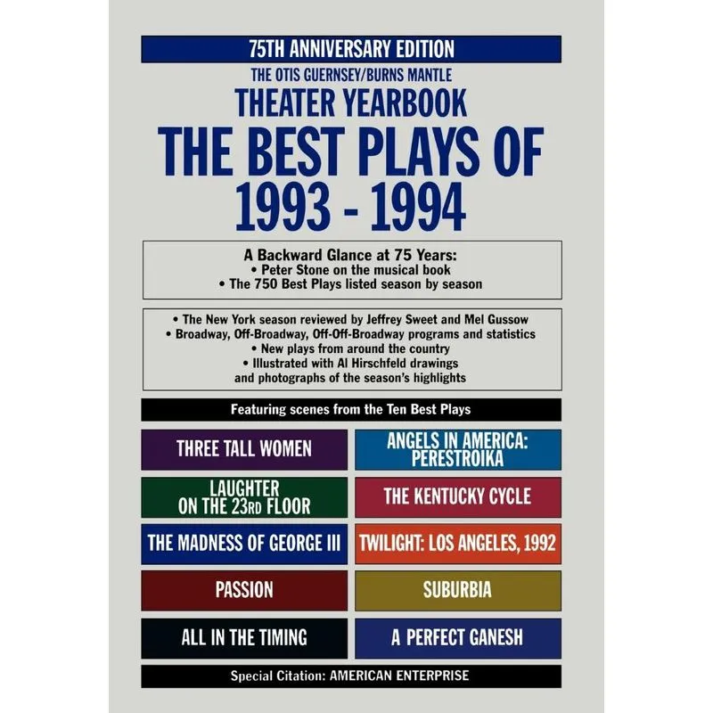 The Best Plays of 1993-1994