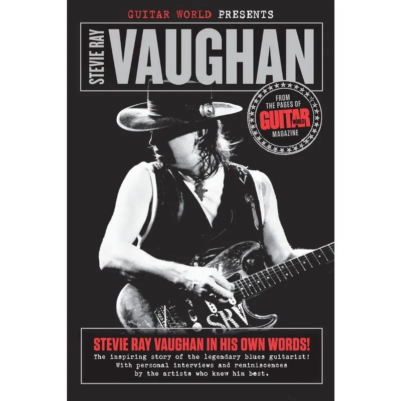 Livro Guitar World Presents Stevie Ray Vaughan