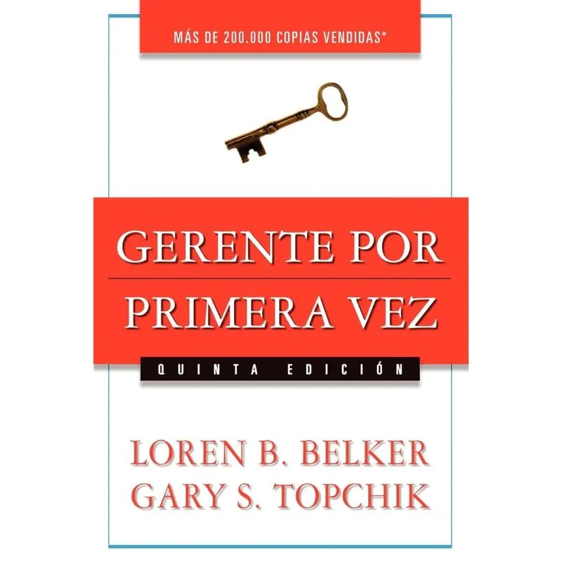 Gerente Por Primera Vez