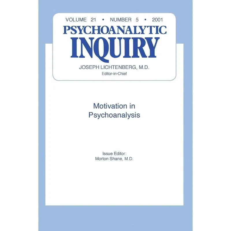 Motivation and Psychoanalysis