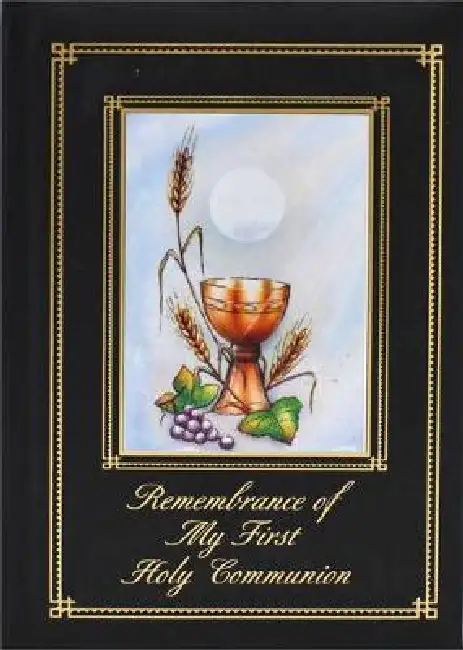 Remembrance of My First Holy Communion-Sacramental-Boy: Marian Children's Mass Book Hardcover