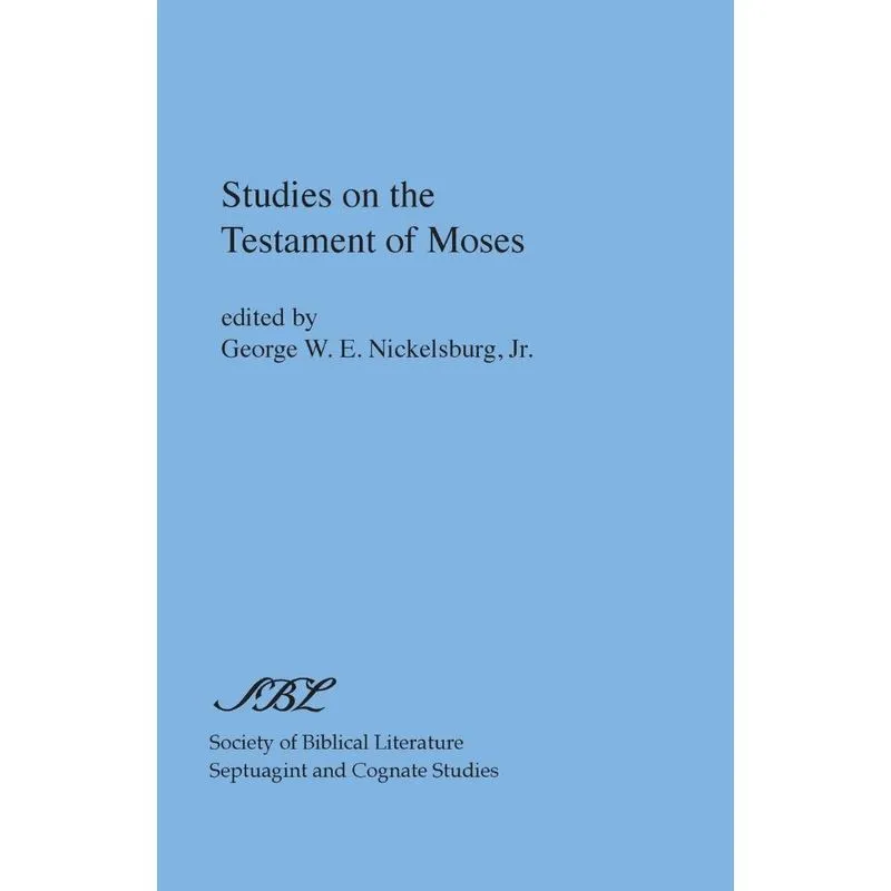 Studies on the Testament of Moses