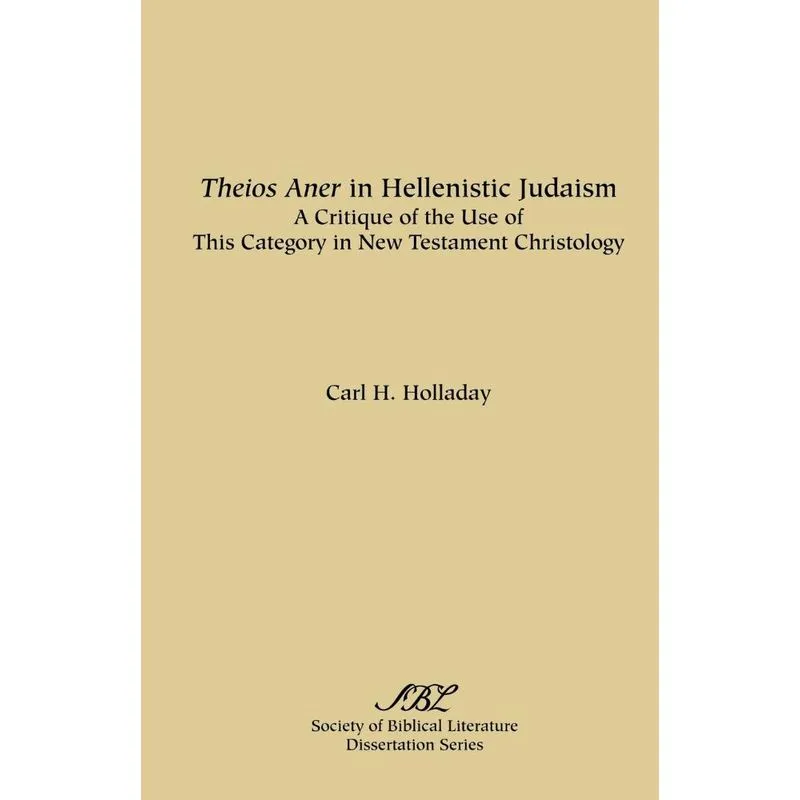 Theios Aner in Hellenistic Judaism