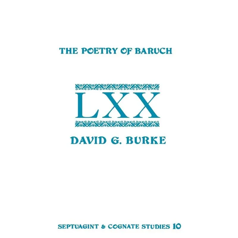 The Poetry of Baruch