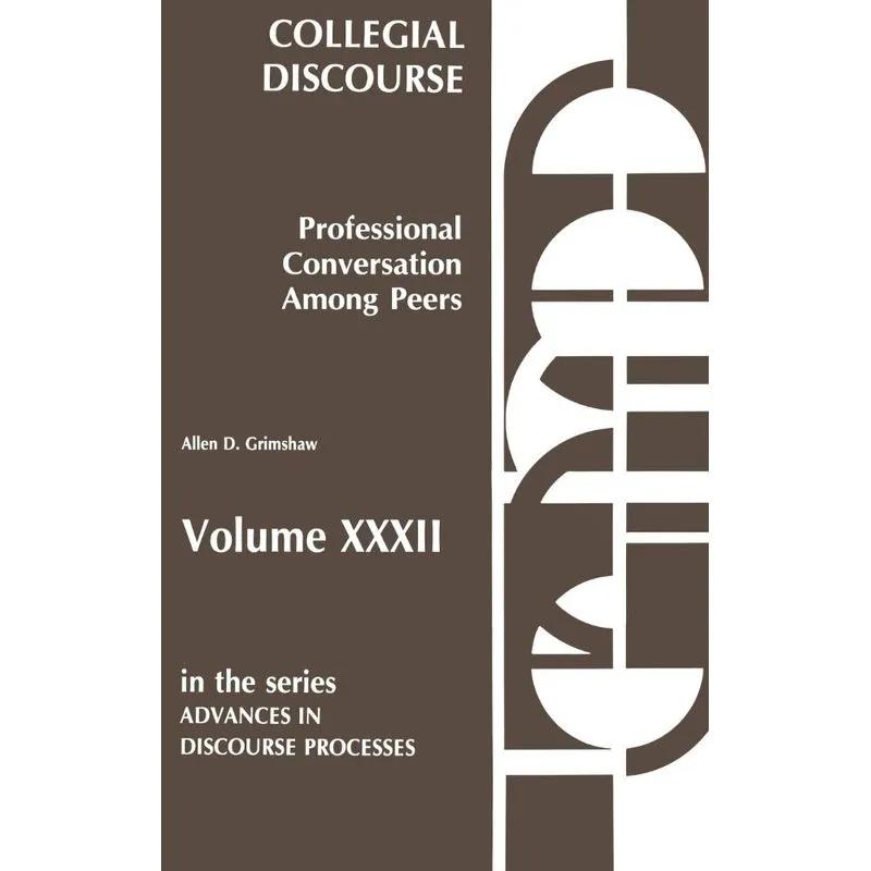 Livro Collegial Discourse--Professional Conversation Among Peers