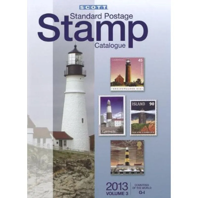 SCOTT 2013 STANDARD POSTAGE STAMP CATALOGUE, V.3