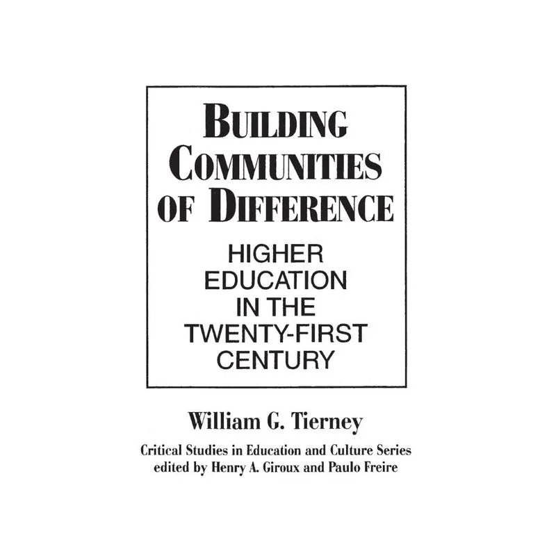 Building Communities of Difference