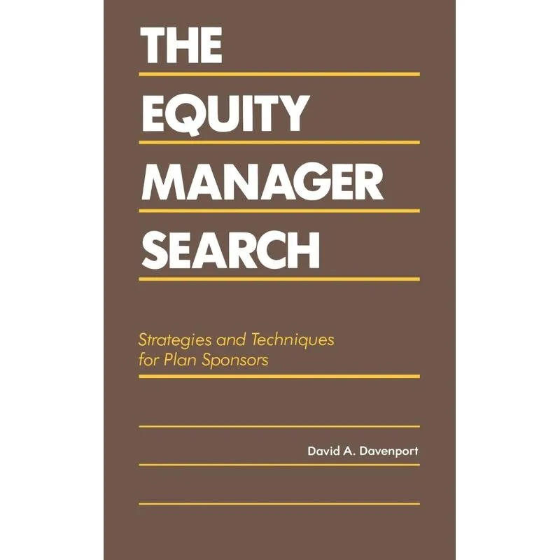 The Equity Manager Search
