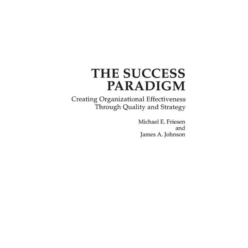 The Success Paradigm