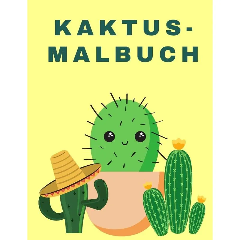 Kaktus-Malbuch