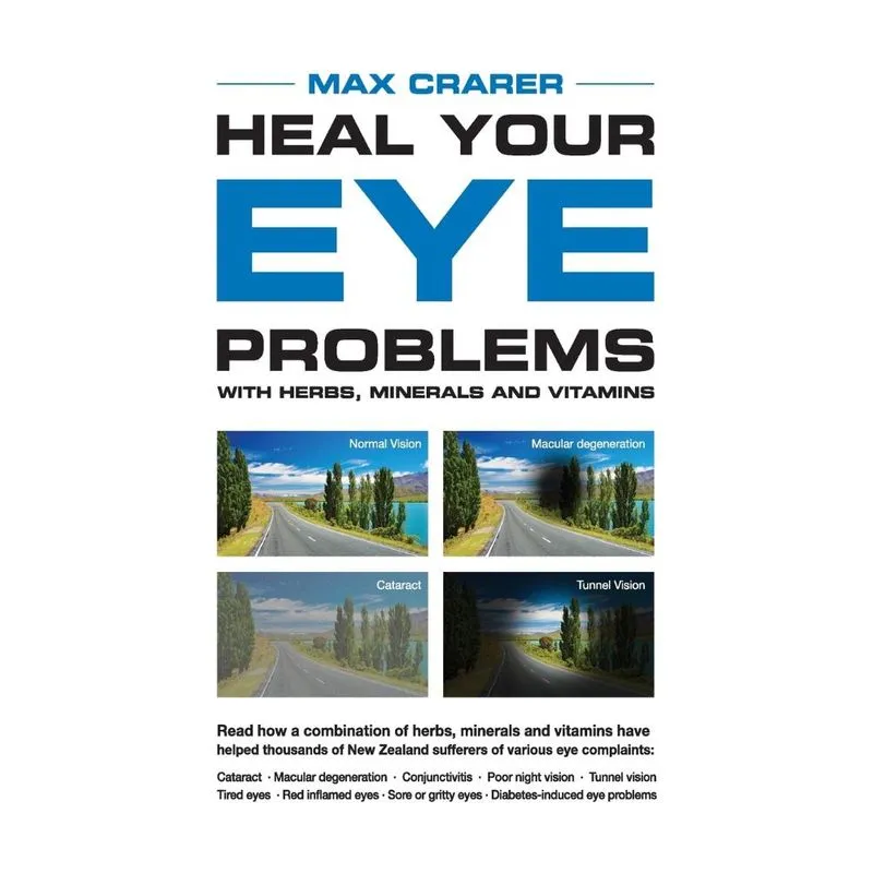 Heal Your Eye Problems With Herbs, Minerals and Vitamins