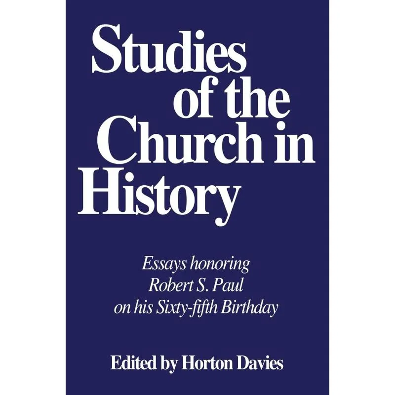 Studies of the Church in History