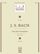 J. S. Bach: Two-Part Inventions