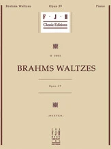 Brahms Waltzes, Op. 39