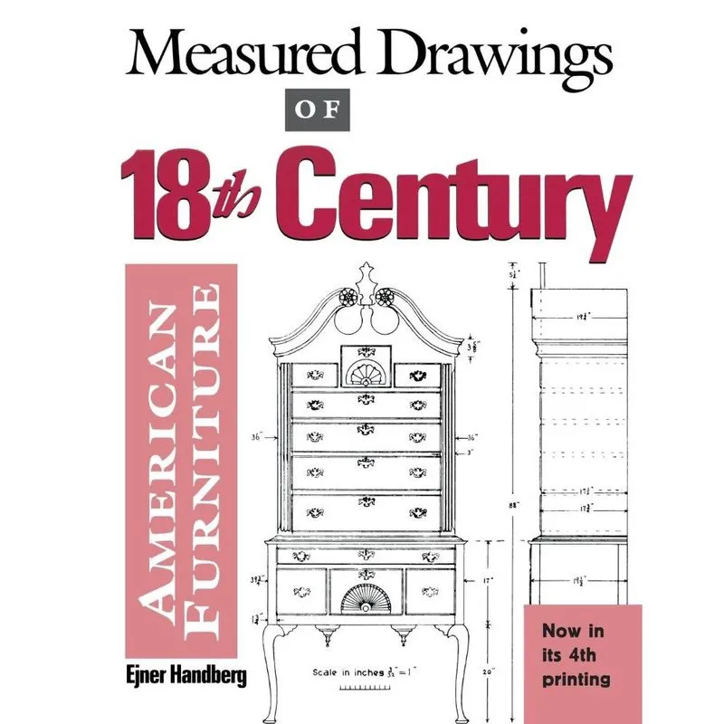 Measured Drawings of 18th Century American Furniture