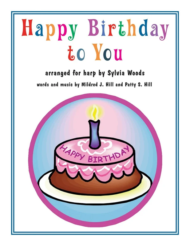 Happy Birthday to You Arranged for Harp 生日快樂歌 豎琴