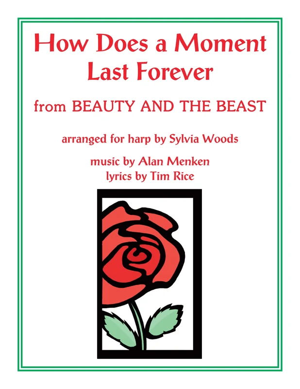 How Does a Moment Last Forever (from Beauty and the Beast) Arranged for Harp 豎琴