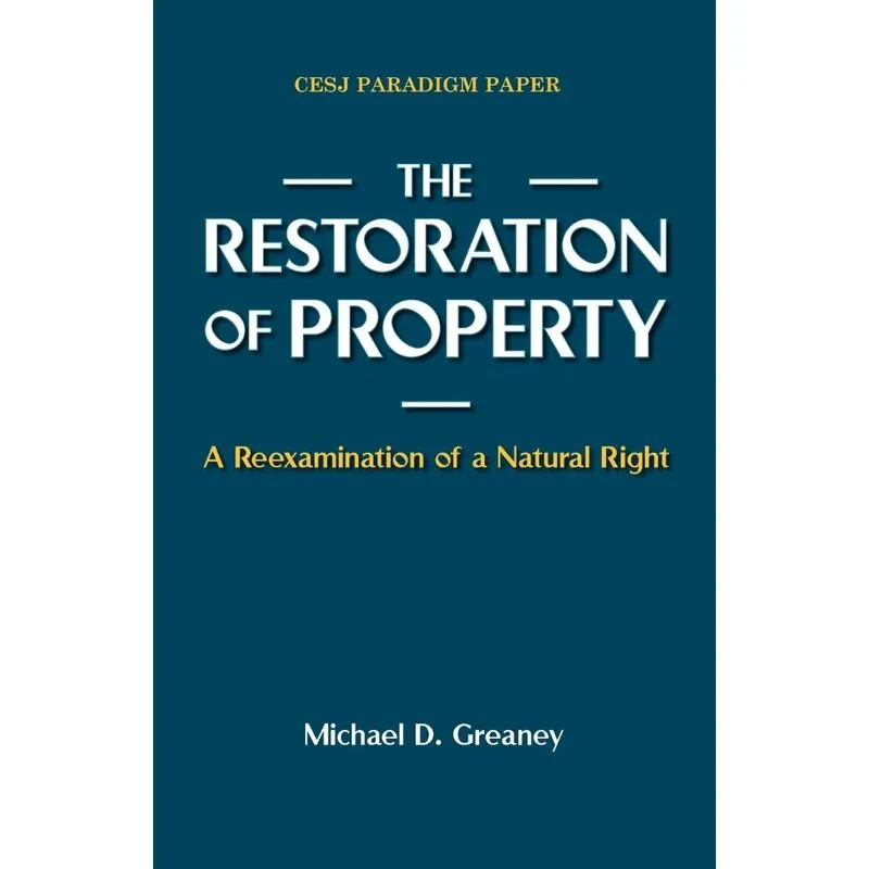 The Restoration of Property