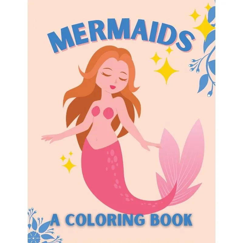 Mermaids-a coloring book