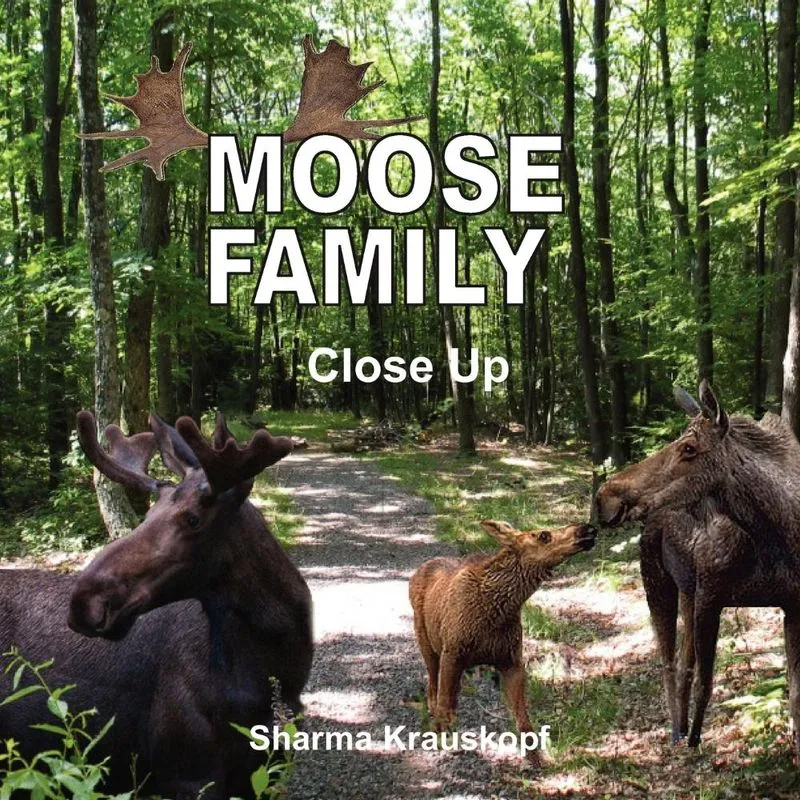 Moose Family Close Up