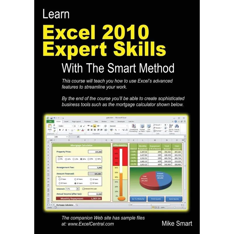 Learn Excel 2010 Expert Skills With The Smart Method