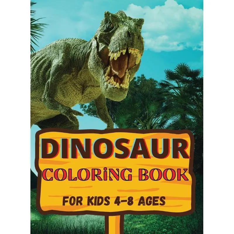 Dinosaur coloring book
