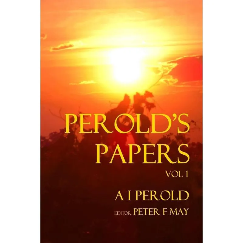 Perolds Papers Vol I