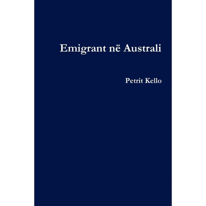 Emigrant N Australi