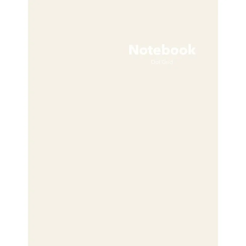 Dot Grid Notebook